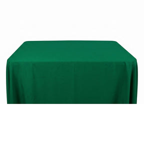 Rayon Challis Rectangular Table Cloth Covers Hunter Green Image 1