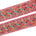 3 Inch Geometric Floral Sequined Metallic Embroidery On Hemmed Woven Trim SV582499 Rani Image A4