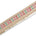 2 5 Inch Triangle Geometric Sequined Metallic Corded Embroidered Trim SV581502 Champagne A2