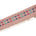 2 5 Inch Triangle Geometric Sequined Metallic Corded Embroidered Trim SV581501 Seafoam A2