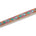 1 25 Inch Diamond Geometric Sequined Metallic Corded Embroidered Trim SV581505 Champagne A2
