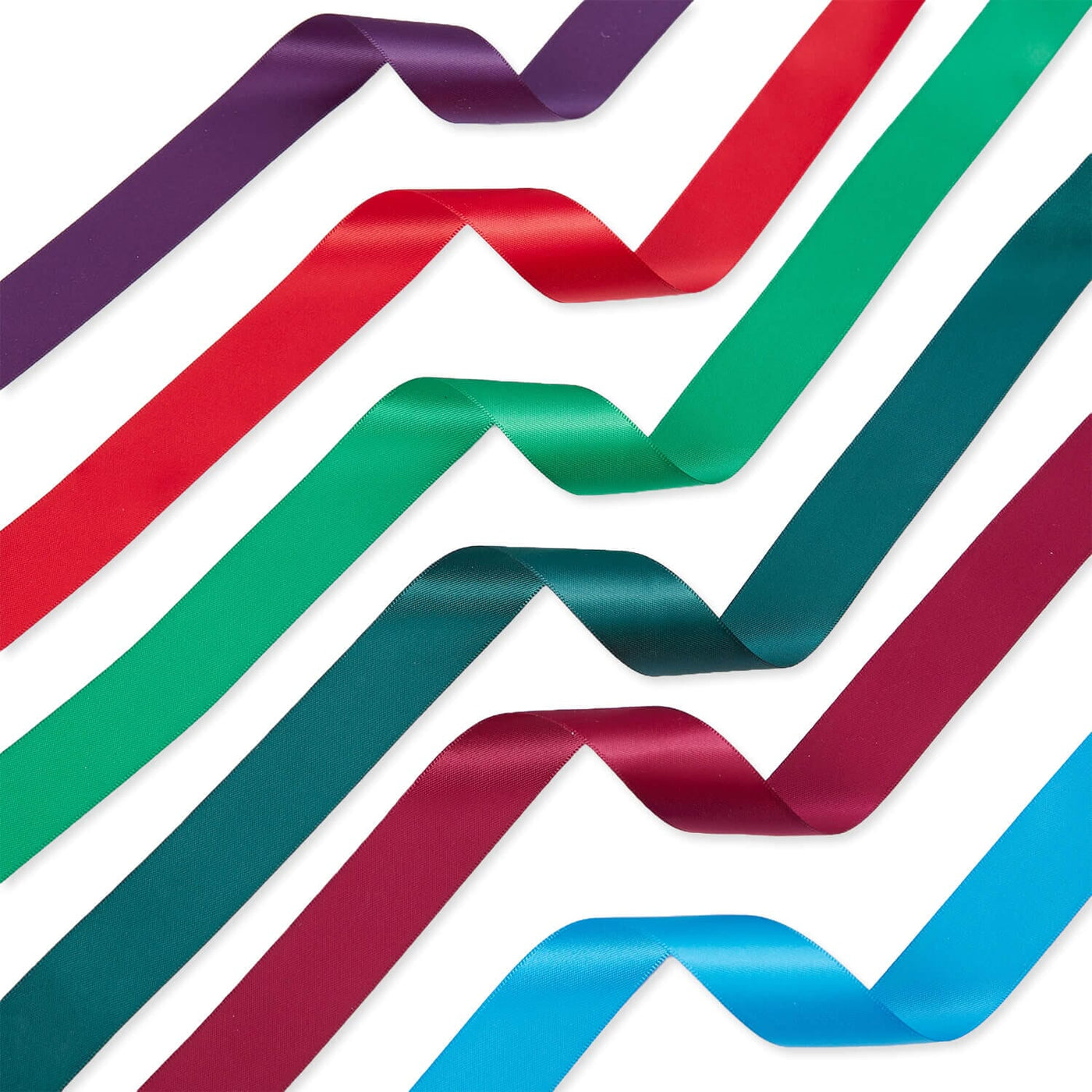 Keedil Double Face Satin Ribbon 1 Inch Group