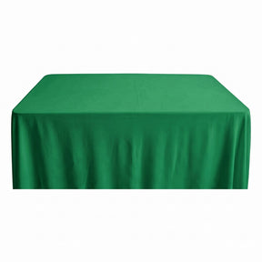Rayon Challis Rectangular Table Cloth Covers Kelly Green Image 1