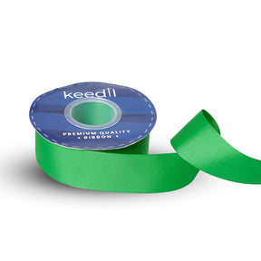 Keedil Solid 1 5 Inch Grosgrain Ribbon Kelly Green A1