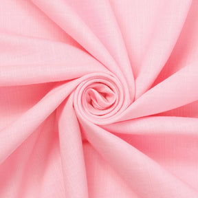 Lino Italiano Polyester Viscose Linen Fabric Rose Pink SV577768 A2