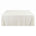 Rayon Challis Rectangular Table Cloth Covers Off White Image 1