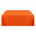 Rayon Challis Rectangular Table Cloth Covers Orange Image 1