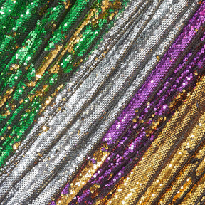 Two Sided Reversible Sequins On Stretch Mesh Fabric Group