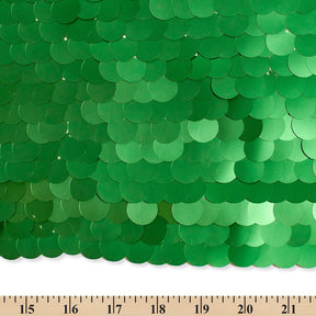 Paillette Circle Sequins On Mesh Fabric SV574741 Kelly Green Image A9