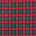 Benjamin Tartan Plaid Yarn Dyed Brushed Cotton Flannel Fabric SV575363 Hunter Green Red A1