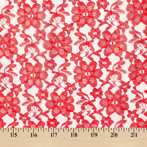 Raschel Lace Fabric SV570371 Red 3