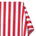 Ottertex Waterproof Canvas Stripes Print Fabric SV570298 - Red Image A1