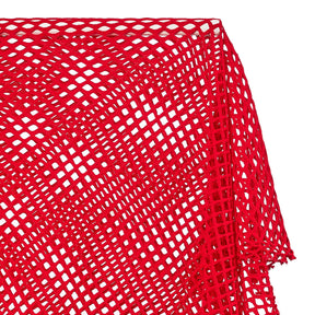 Cabaret Stretch Mesh Fabric SV570318 Red 2