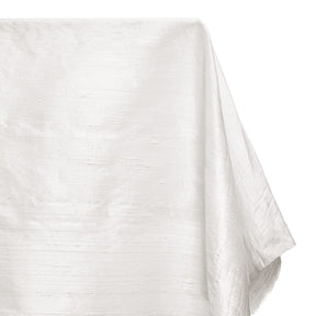 Silk Dupioni (54 inch) Fabric SV570320 White / White Image A1