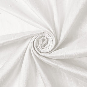 Silk Dupioni (54 inch) Fabric SV570320 White / White Image A2