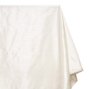 Silk Dupioni (54 inch) Fabric SV570321 Off White / Off White Image A1