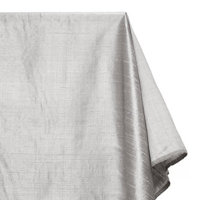 Silk Dupioni (54 inch) Fabric SV570323 Charcoal / White Image A1