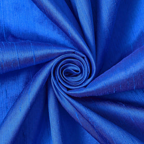 Silk Dupioni (54 inch) Fabric SV570329 Royal Blue / Royal Blue Image A2