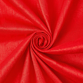 Silk Dupioni (54 inch) Fabric SV570331 Red / Red Image A2