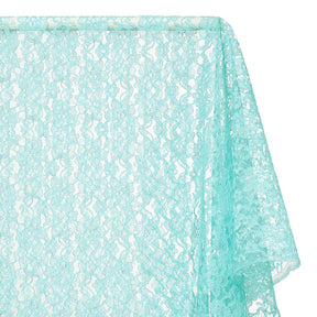 Raschel Lace Fabric SV570358 Aqua 1