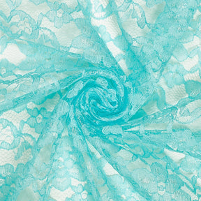 Raschel Lace Fabric SV570358 Aqua 2
