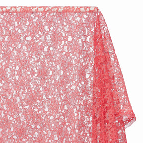 Raschel Lace Fabric SV570360 Coral 1
