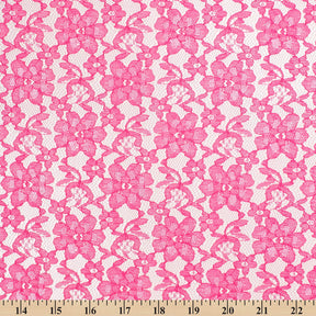 Raschel Lace Fabric SV570366 American Beauty 3