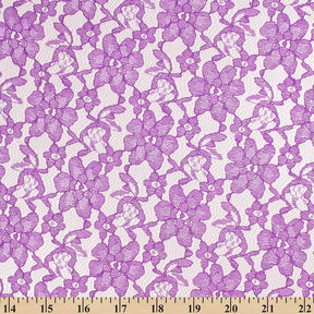 Raschel Lace Fabric SV570372 Purple 3