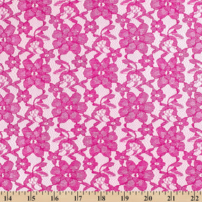 Raschel Lace Fabric SV570374 Magenta 3