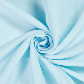 Crinkle Polyester Fabric SV570581 Baby Blue 1
