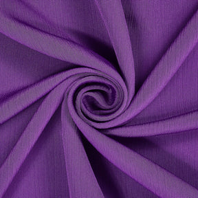 Crinkle Polyester Fabric SV570588 Purple 1