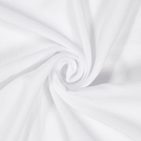 Crinkle Polyester Fabric SV570592 White 1