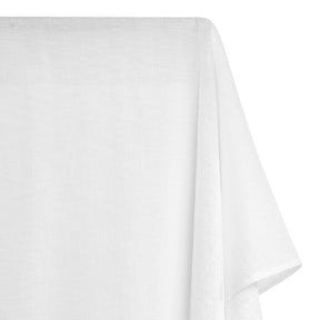 Gasa Linen Sheer Voile Fabric SV570783 White 2