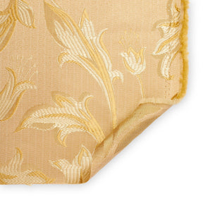 Extra Wide Bloom Upholstery Jacquard Fabric SV571007 1 Gold / Gold 3