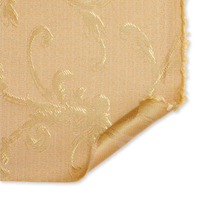 Extra Wide Vine Upholstery Jacquard Fabric SV571008 1 Gold / Gold 3
