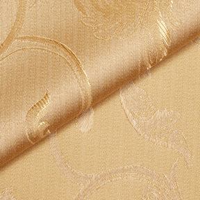 Extra Wide Vine Upholstery Jacquard Fabric SV571008 1 Gold / Gold 4