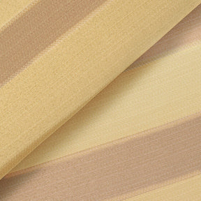 Extra Wide Striped Upholstery Jacquard Fabric SV571009 Gold / Gold A3
