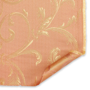 Extra Wide Vine Upholstery Jacquard Fabric SV571017 1 Pink / Gold 3