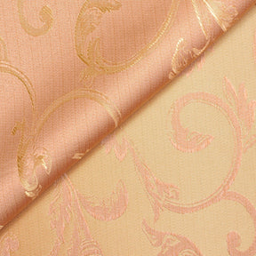 Extra Wide Vine Upholstery Jacquard Fabric SV571017 1 Pink / Gold 4