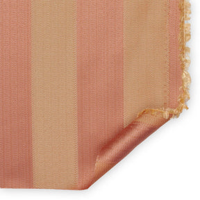 Extra Wide Striped Upholstery Jacquard Fabric SV571018 Pink / Gold A5