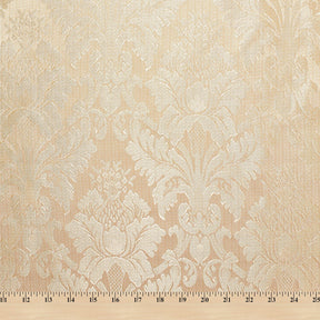 Extra Wide Floral Damask Upholstery Jacquard Fabric SV571030 1 Champagne / Gold 5