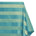 Extra Wide Striped Upholstery Jacquard Fabric SV571038 Turquoise / Gold A1