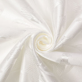 Extra Wide Bloom Upholstery Jacquard Fabric SV571041 1 White / White 2