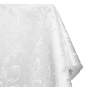 Extra Wide Vine Upholstery Jacquard Fabric SV571042 1 White / White 1