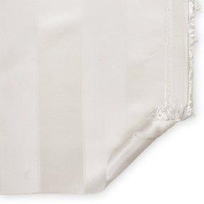 Extra Wide Striped Upholstery Jacquard Fabric SV571043 White / White A5