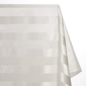Extra Wide Striped Upholstery Jacquard Fabric SV571043 White / White A1