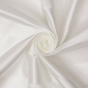 Extra Wide Striped Upholstery Jacquard Fabric SV571043 White / White A2