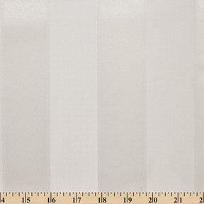 Extra Wide Striped Upholstery Jacquard Fabric SV571043 White / White A9