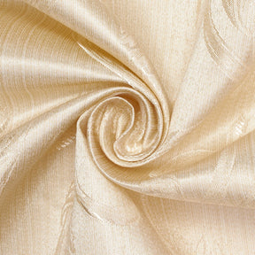 Extra Wide Vine Upholstery Jacquard Fabric SV571032 1 Champagne / Gold 2