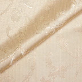 Extra Wide Vine Upholstery Jacquard Fabric SV571032 1 Champagne / Gold 4